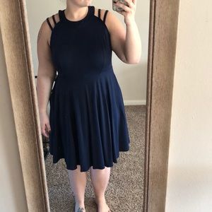 Torrid size 2 dress (Navy)